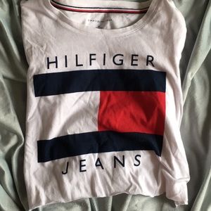 tommy hilfiger jeans crop top